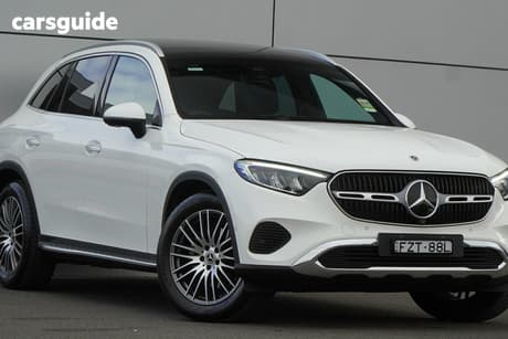 White 2025 Mercedes-Benz GLC200 Wagon 4Matic