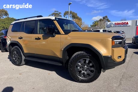 Gold 2026 Toyota Landcruiser Prado Wagon Altitude