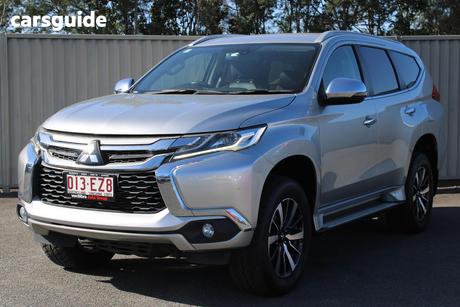 Silver 2018 Mitsubishi Pajero Sport Wagon Gls (4X4) 7 Seat
