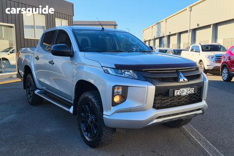 Silver 2021 Mitsubishi Triton Double Cab Pick Up Glx-R (4X4)