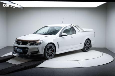 White 2016 Holden UTE Utility Ss-V Redline