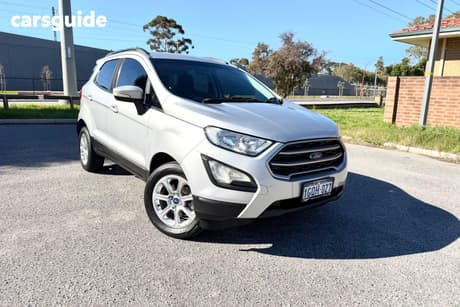 Silver 2018 Ford Ecosport Wagon Trend