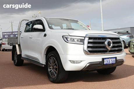 White 2024 GWM UTE Dual Cab Utility Cannon-L (4X4)