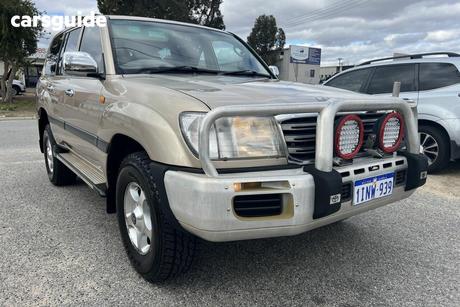 Gold 2003 Toyota Landcruiser Wagon Gxl (4X4)