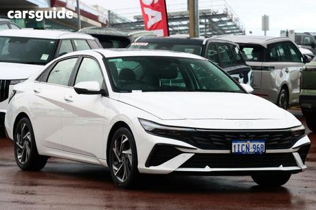 White 2023 Hyundai I30 Sedan N Line Premium