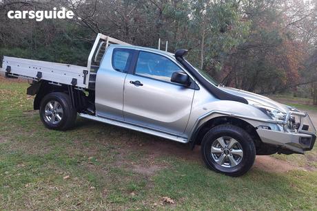 Silver 2019 Mazda BT-50 Freestyle Cab Chassis Xt (4X4) (5Yr)