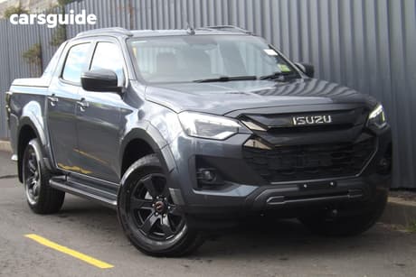 Grey 2026 Isuzu D-MAX Crew Cab Utility X-Terrain (4X4)