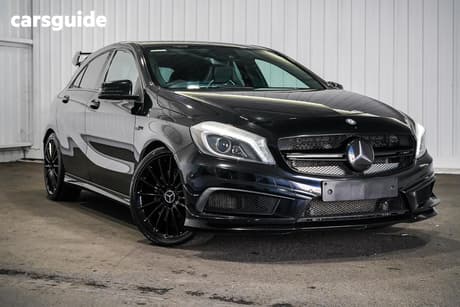 Black 2015 Mercedes-Benz A45 Hatchback Amg