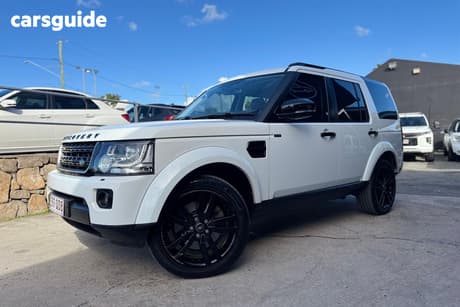 White 2015 Land Rover Discovery 4 Wagon 3.0 Sdv6 Hse