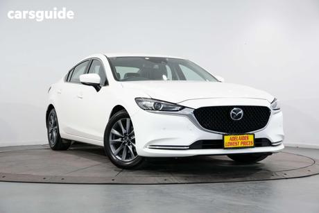 White 2021 Mazda 6 Sedan Touring
