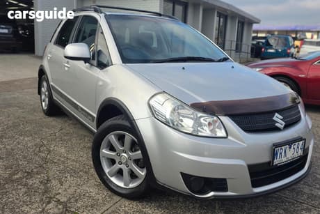 Silver 2008 Suzuki SX4 Hatchback Adventure Awd