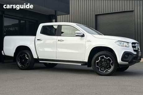 White 2018 Mercedes-Benz X350 Dual Cab Utility D Progressive (4Matic)