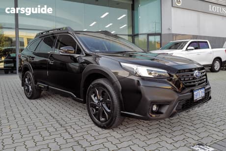 Black 2021 Subaru Outback Wagon Awd Sport