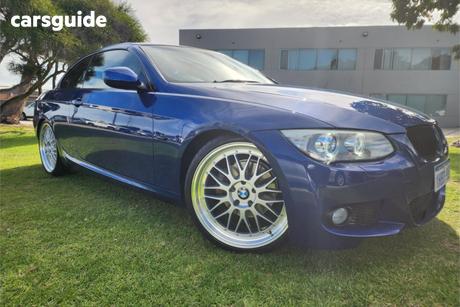 Blue 2011 BMW 325I Convertible 25I