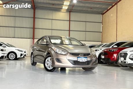 Bronze 2012 Hyundai Elantra Sedan Active