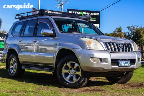 Silver 2005 Toyota Landcruiser Prado SUV GXL 4X4