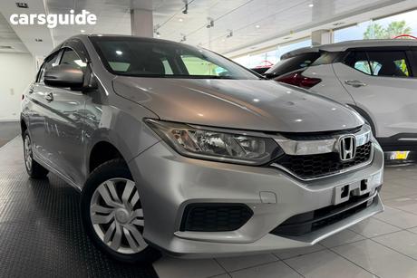Silver 2018 Honda City Sedan