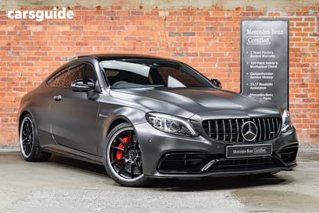 Grey 2023 Mercedes-Benz C63 Coupe S