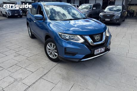Blue 2018 Nissan X-Trail Wagon St 7 Seat (2Wd)