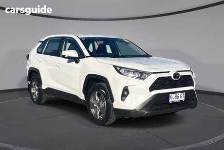 White 2024 Toyota RAV4 Wagon Gx (2Wd)
