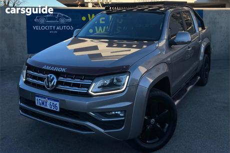 Beige 2018 Volkswagen Amarok Dual Cab Utility V6 Tdi 550 Highline