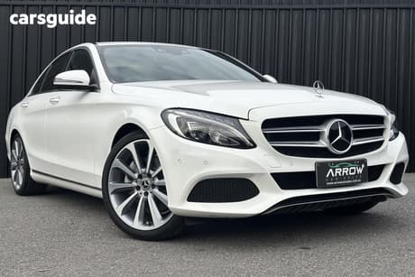 White 2018 Mercedes-Benz C200 Sedan Edition C