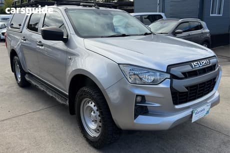 Silver 2022 Isuzu D-MAX Crew Cab Utility Sx (4X4)