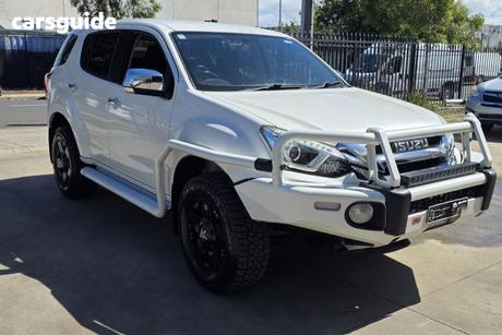 White 2018 Isuzu MU-X Wagon Ls-U (4X4)