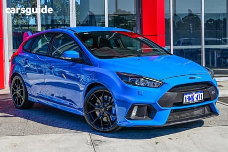 Blue 2016 Ford Focus Hatchback Rs
