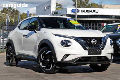 White 2025 Nissan Juke Hatchback St+