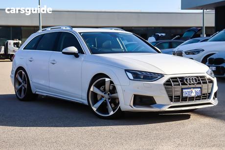 White 2021 Audi A4 Wagon Allroad 45 Tfsi Quattro Mhev