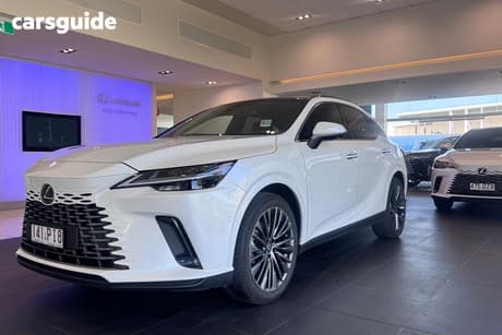 White 2025 Lexus RX350H Wagon Sports Luxury Awd Hybrid