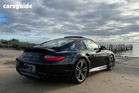 Black 2011 Porsche 911 Coupe Turbo (4Wd)