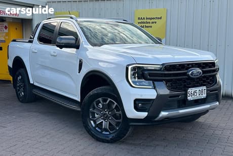 White 2023 Ford Ranger Double Cab Pick Up Wildtrak 2.0 (4X4)