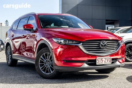 Red 2020 Mazda CX-8 Wagon Touring (Fwd)