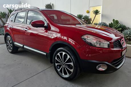 Red 2012 Nissan Dualis Wagon +2 Ti (4X4)