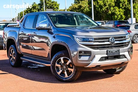 Grey 2025 Volkswagen Amarok Dual Cab Utility Style Tdi500 4Motion