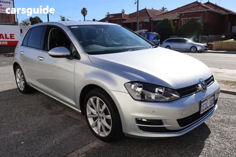 Silver 2015 Volkswagen Golf Hatchback 103 Tsi Highline
