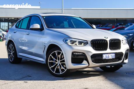 Silver 2021 BMW X4 Coupe Xdrive30I M Sport