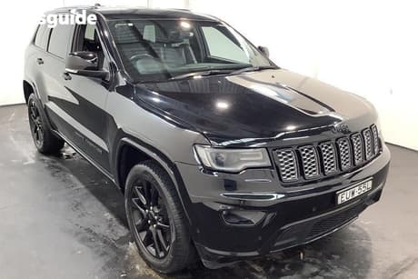 Black 2017 Jeep Grand Cherokee Wagon Blackhawk