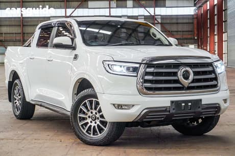 White 2021 GWM UTE Dual Cab Utility Cannon (4X4)