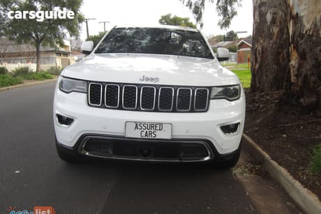White 2018 Jeep Grand Cherokee SUV WK