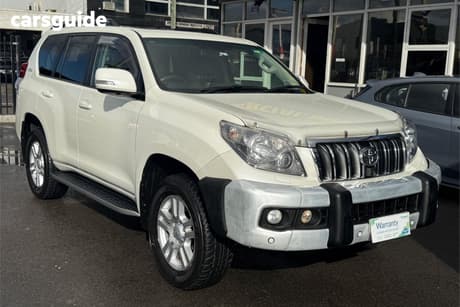 White 2010 Toyota Landcruiser Prado Wagon Kakadu (4X4)