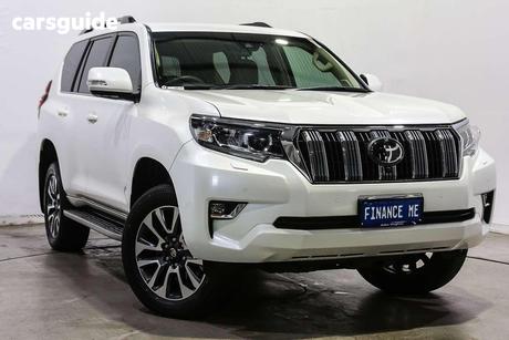 White 2023 Toyota Landcruiser Prado Wagon Vx