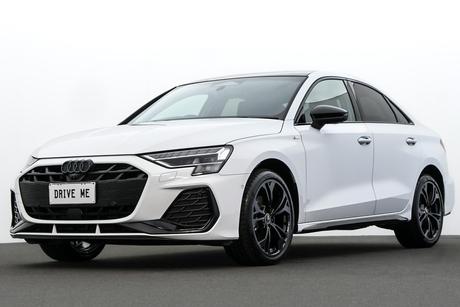 White 2025 Audi A3 Sedan 35 Tfsi S Line (Mhev)