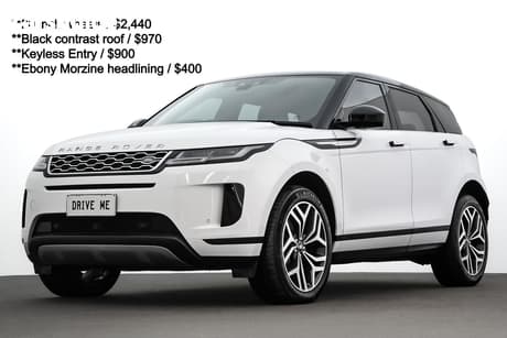 White 2019 Land Rover Range Rover Evoque Wagon D180 S (132Kw)