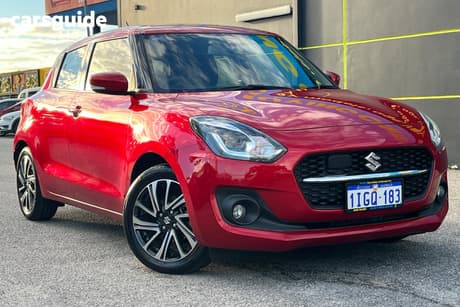Red 2023 Suzuki Swift Hatchback Glx Turbo