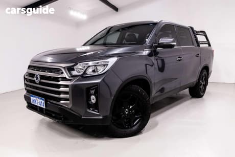 Grey 2022 Ssangyong Musso Crew Cab Pickup Ultimate