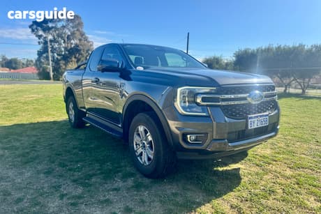 Grey 2023 Ford Ranger Super Cab Utility Xlt 2.0 (4X4)