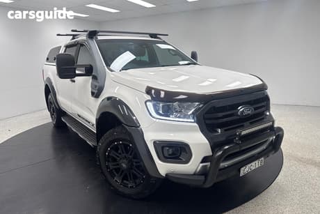 White 2020 Ford Ranger Double Cab Pick Up Wildtrak 3.2 (4X4)
